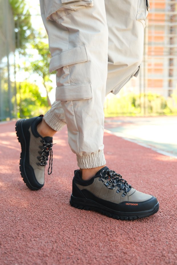 Mink Black Men's Trekking Shoes0012114