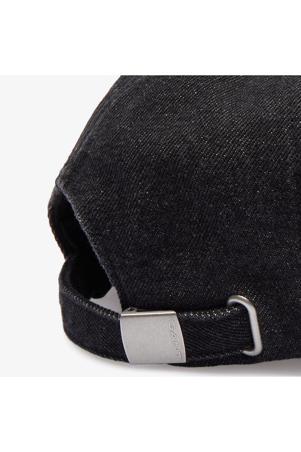 Unisex Siyah Logolu Şapka - 2