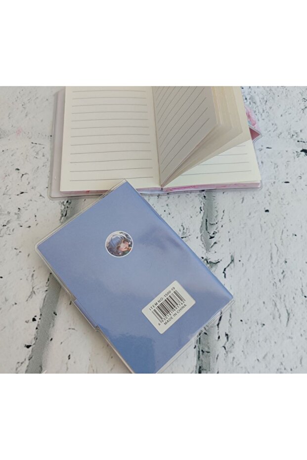 A6 الفيلكرو أنيمي مفهوم دفتر المفكرة المشارب دفتر 80 ورقة 1PCS - 4