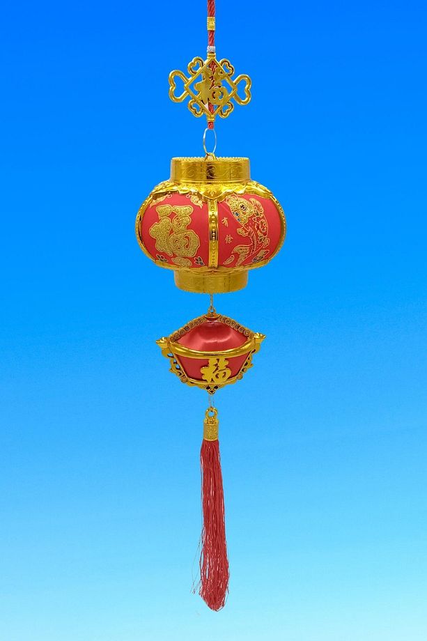 Feng Shui Çin Feneri Şans Ve Bereket Askılık 65 cm - 7