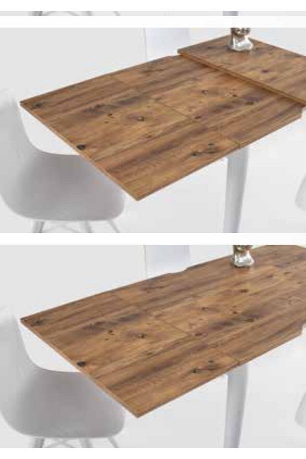 Mutfak Masası  Katlanır Açılır Masa Büyüyen Masa 75x80 cm - 3