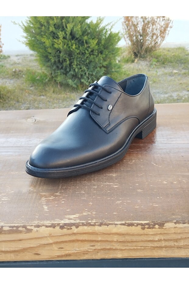 Men's Winter Shoes Genuine Leather Rubber and Non-Slip Sole Bonded