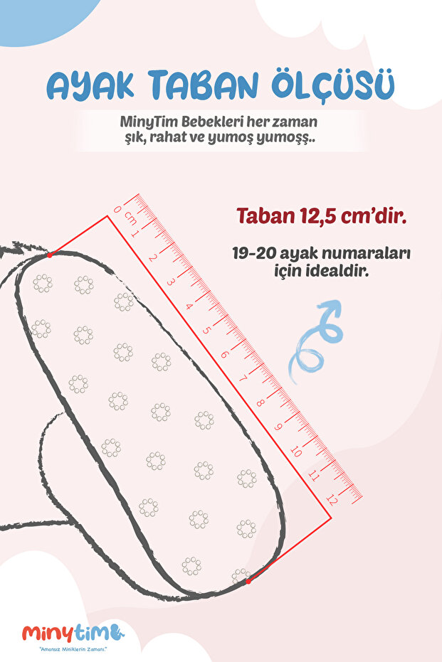Bebek Panduf, İlk Adımım, Kaydırmaz Taban Polar Astarlı - 7