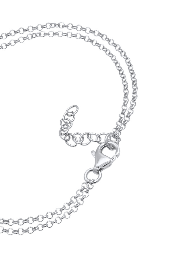 Dámsky náramok so symbolom nekonečna, nekonečný filigrán s kryštálmi zo striebra 925 - 3