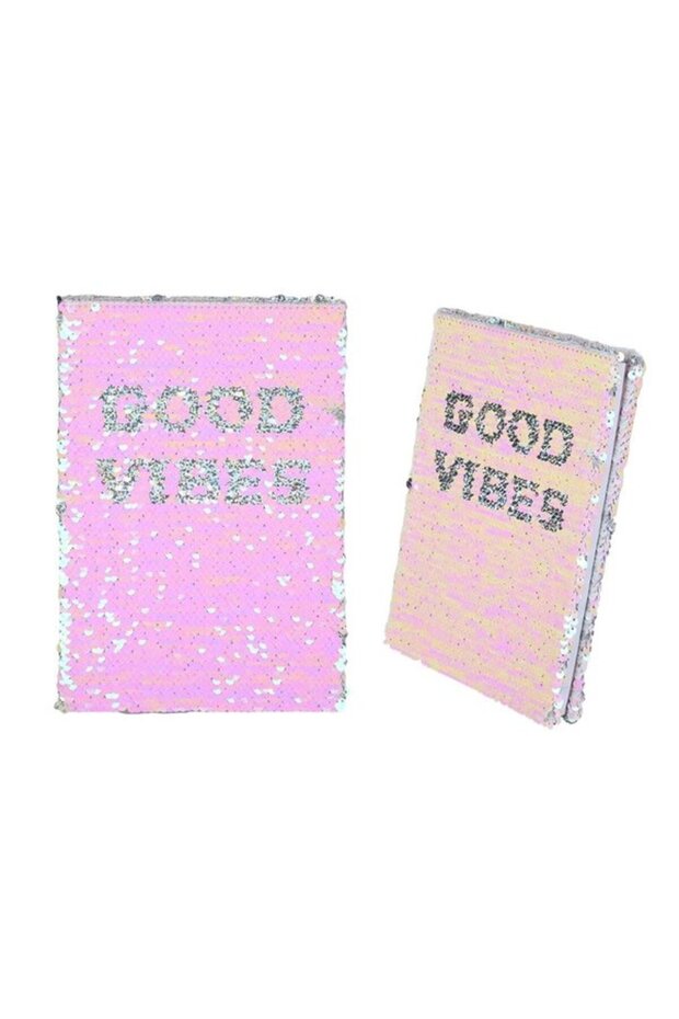 A5 Sequin Cover Notebook - 1