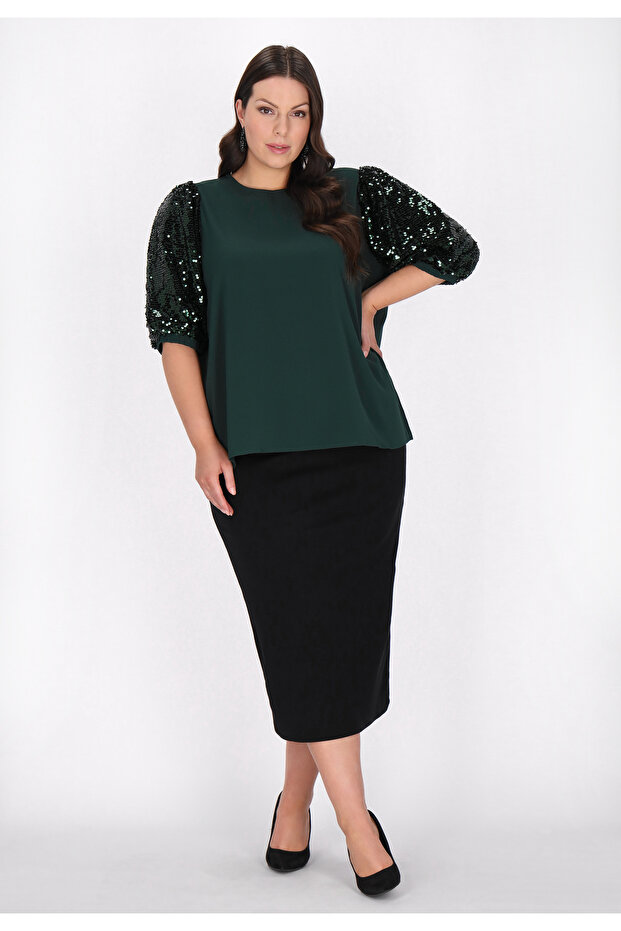 Plus Size Blouse - 1