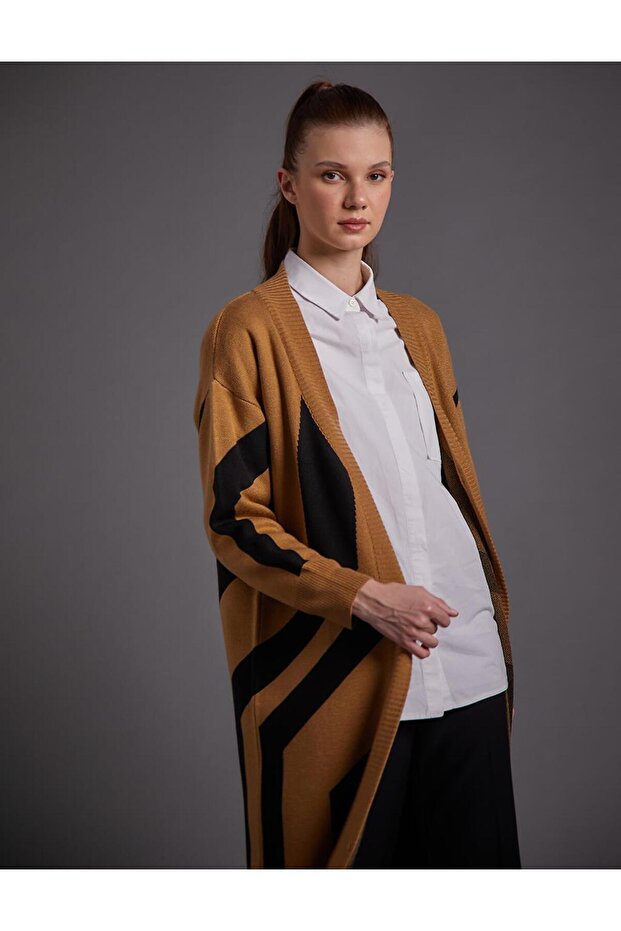 سترة طويلة منقوشة - 2