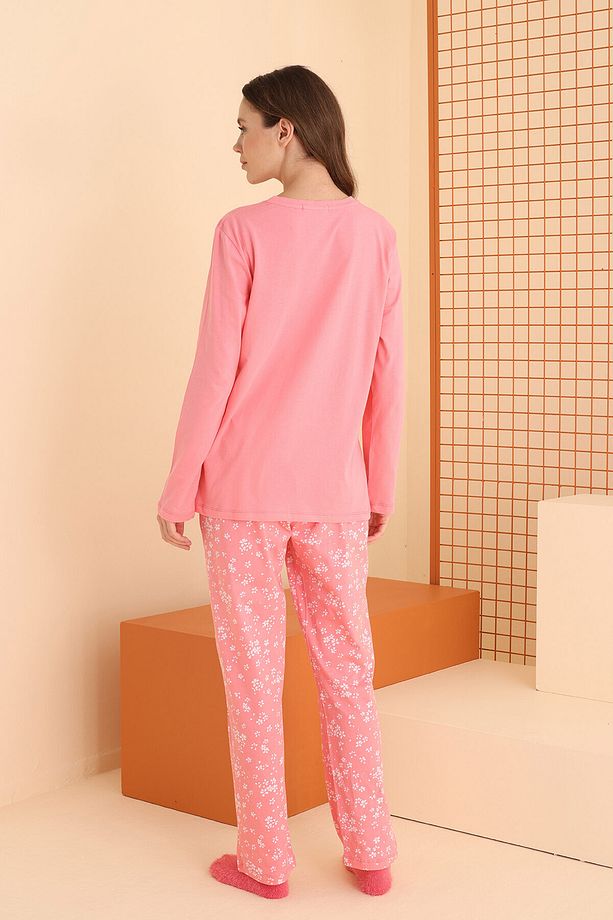 Nar Çiçeği Be Nice Pijama Takımı - 4