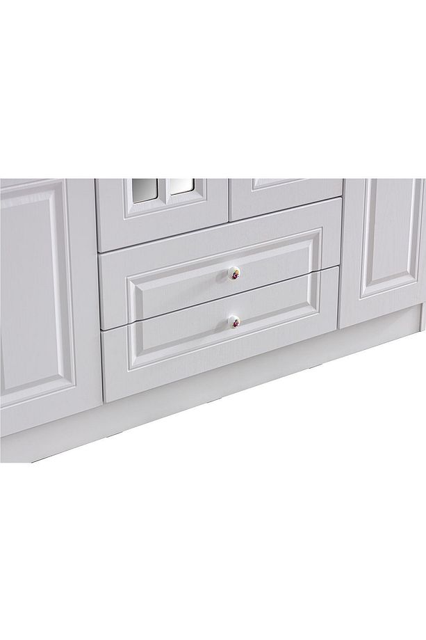 Gardırop, Country West Mdf Ön Yüzeyli 4 Kapaklı Dolap - 8