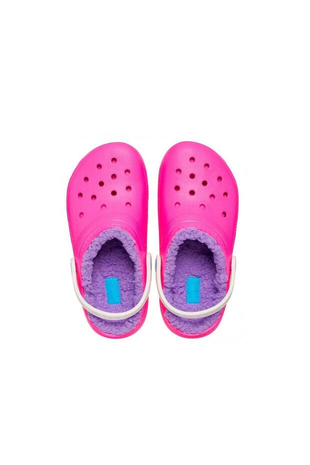Classic Lined Clog T Çocuk Terlik - Pembe / Multi - 4