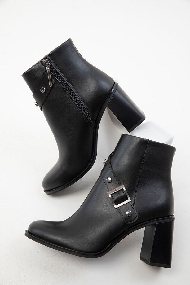 Siyah Kadın Bot & Bootie 19974 - 4