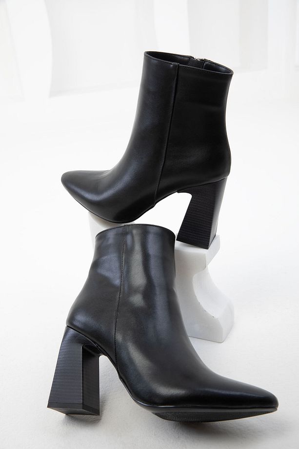 Siyah Kadın Bot & Bootie 19987 - 2