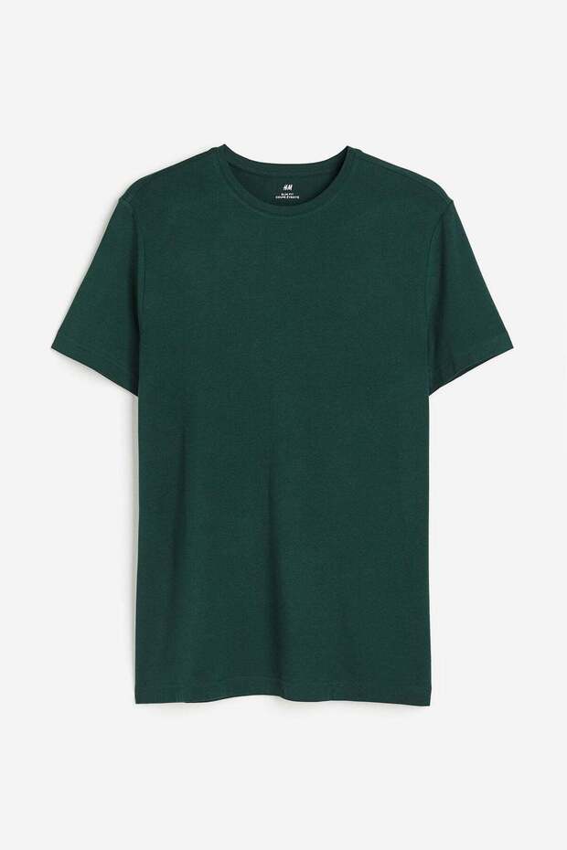 Round-neck T-shirt Slim fit