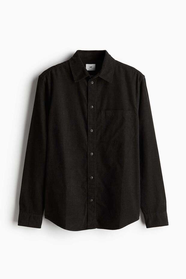 Regular Fit Corduroy shirt