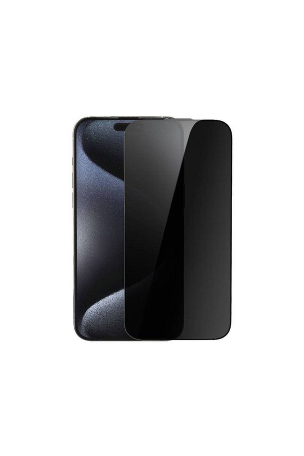 iPhone 16 Pro Max Wiwu Wi-SQ009 Hayalet Privacy Ekran Koruyucu 360 Temperli Cam Uygulama Aparatlı - 1