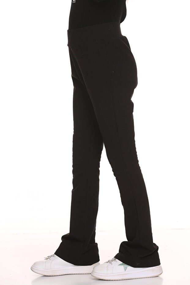 Spanish Style Girls' Leggings Black