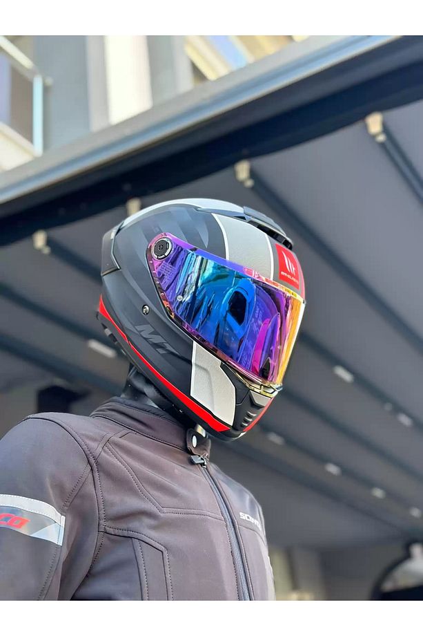 Kask Thunder 4 Sv Treads B5 Mat Full Face Şeffaf Vizörlüdür - 4