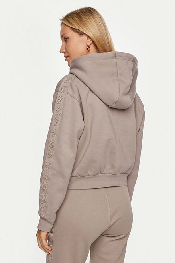 Stacıe Hooded Sweats Kadın Krem Sweatshirt V4bq00kc5o0-wtdg - 4