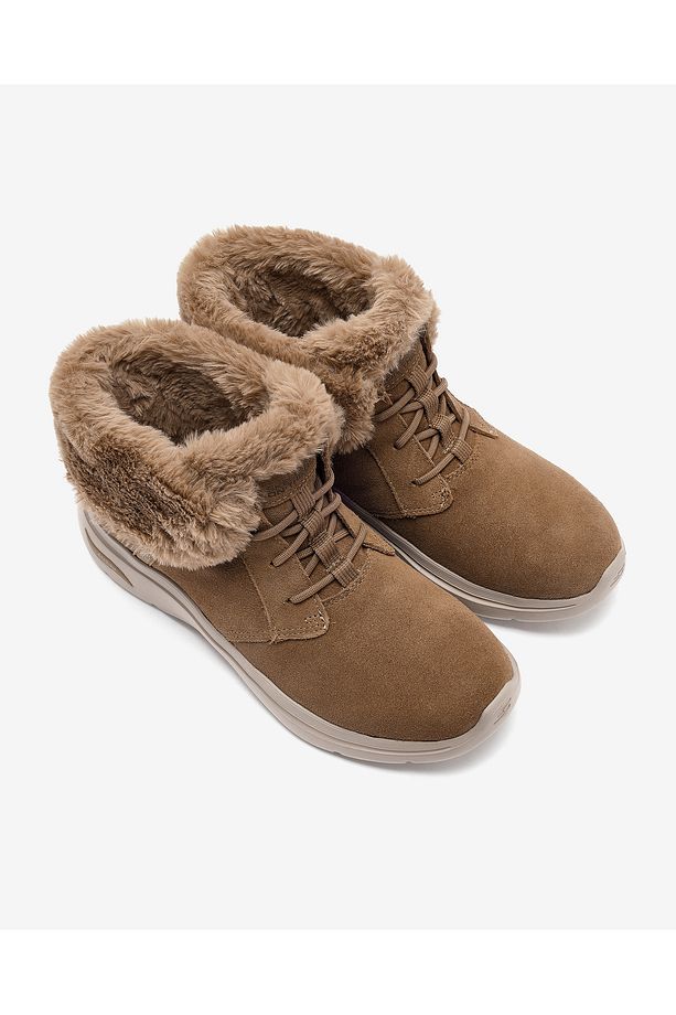 Go Walk Arch Fit 2.0 Boot - Cozy Rereat Kadın Kahverengi Kar Botu 144570 Brn - 6