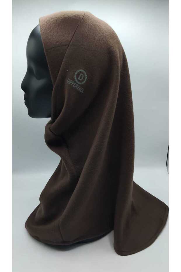 Termal Polar Tesettür Hologram Bone - Kahve - 1