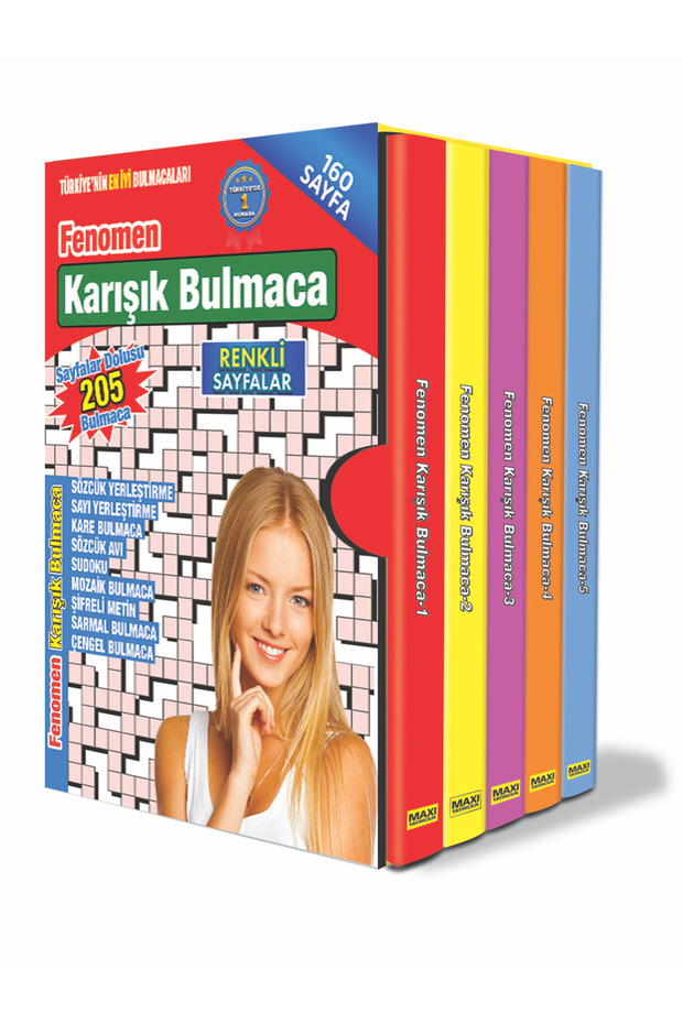 Karışık Bulmaca 5 Kitap - 1