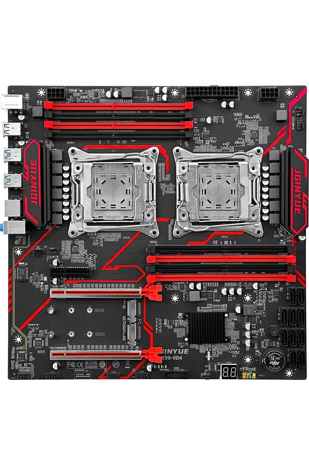 9d4 Intel X99 2666 Mhz Ddr4 Soket Gigabit Ethernet 2011-3 Çift Işlemci Destekli E-Atx - 2