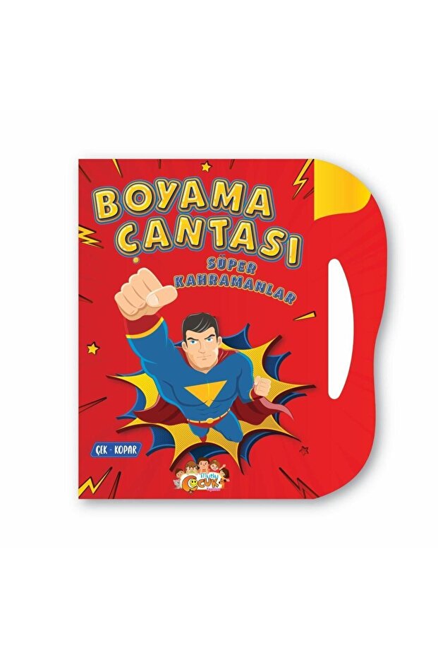 Happy Child Broadcasts Colouring Bag Super Heroes Age 5
