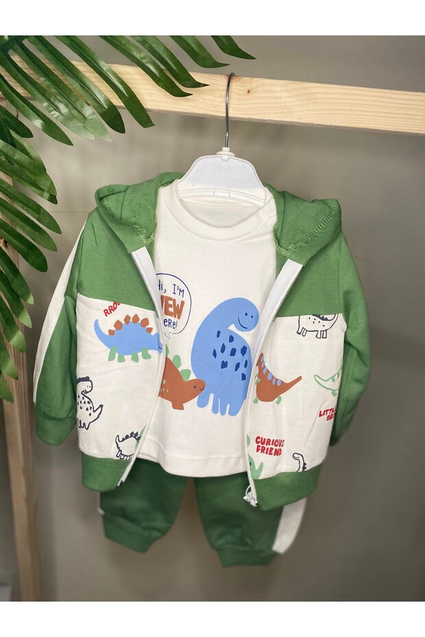 Kapüşonlu 3Lü Takım - 1