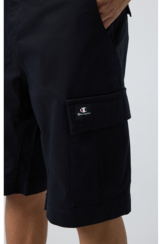 Bookstore Bermuda Siyah Erkek Şort-219866-KK001 - 5