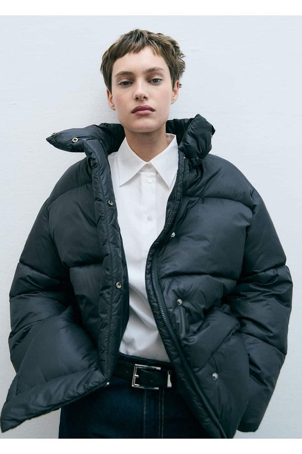 Kapitone Kısa Anorak - 6