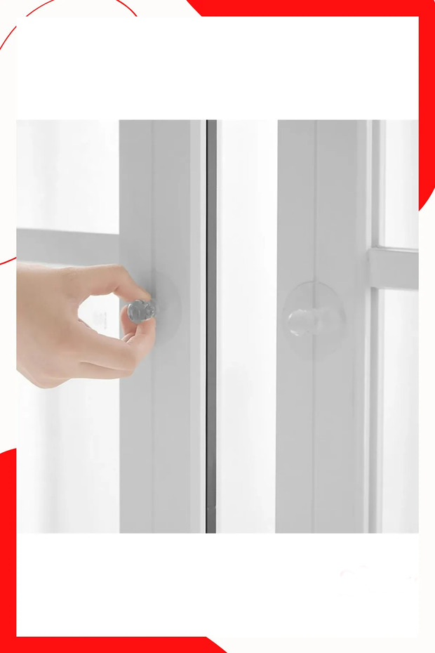 Yapışkanlı Kulp Dolap Çekmece Çöp Kutusu Kapaklarına Kulp - Yapışkanlı Kristal Tutacak Kulp - 4