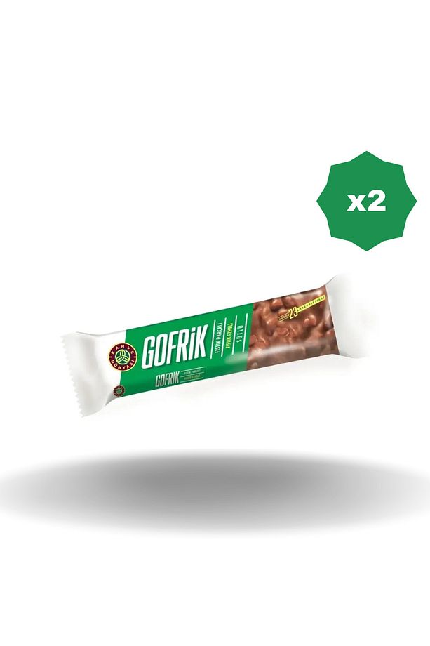 KAHVE DÜNYASI GOFRİK SÜTLÜ ÇİKOLATALI ANTEP FISTIKLI GOFRET 33 GR - (2 ADET) - 1