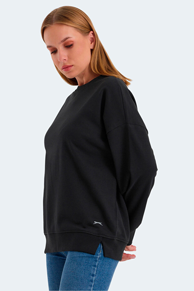 VIRTUE Kadın Siyah Sweatshirt - 3