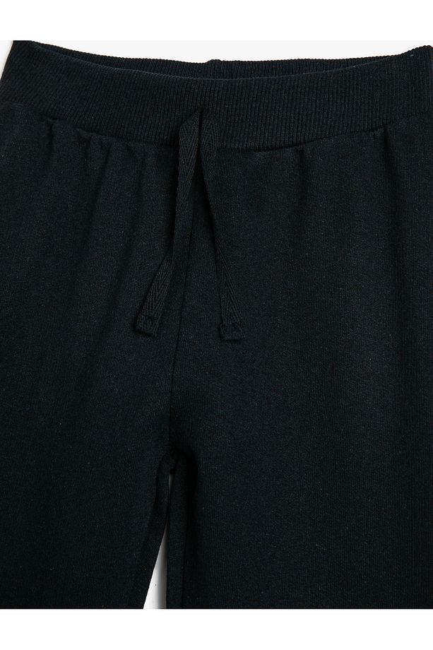 Jogger Eşofman Altı Basic Beli Bağlamalı - 3