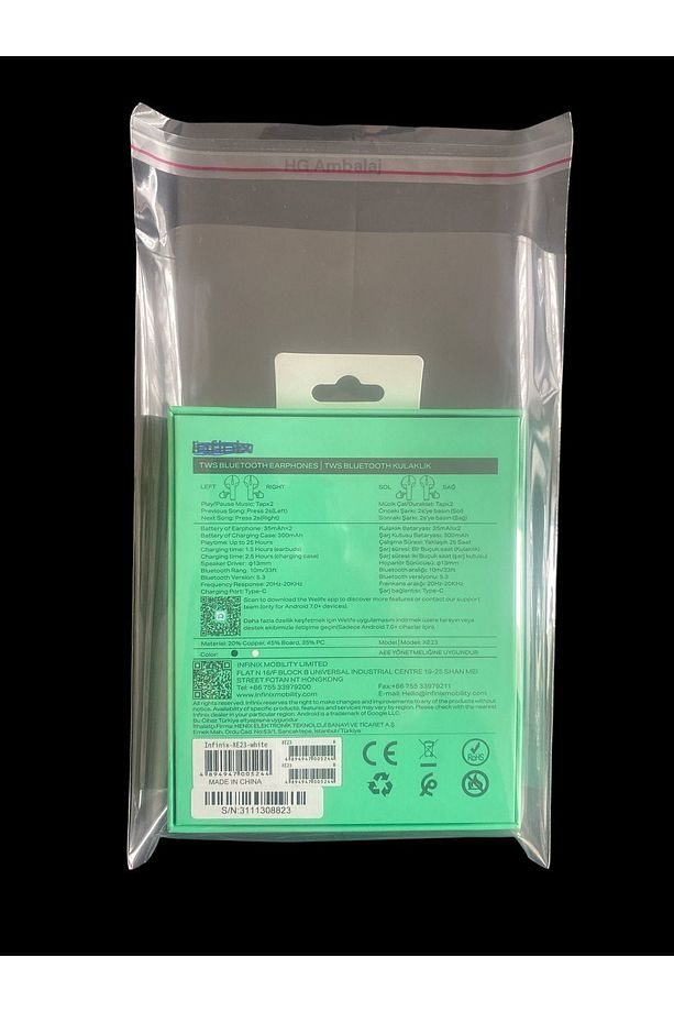 100 Adet 15X25 Cm Bantlı Yapışkanlı Şeffaf OPP Jelatin Poşet ( 15X20+5) - 2