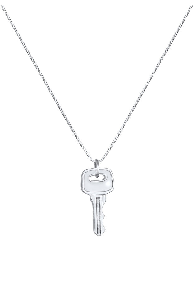 Pánský benátský řetízek s přívěskem na klíče, trendy, ze stříbra 925 - 2