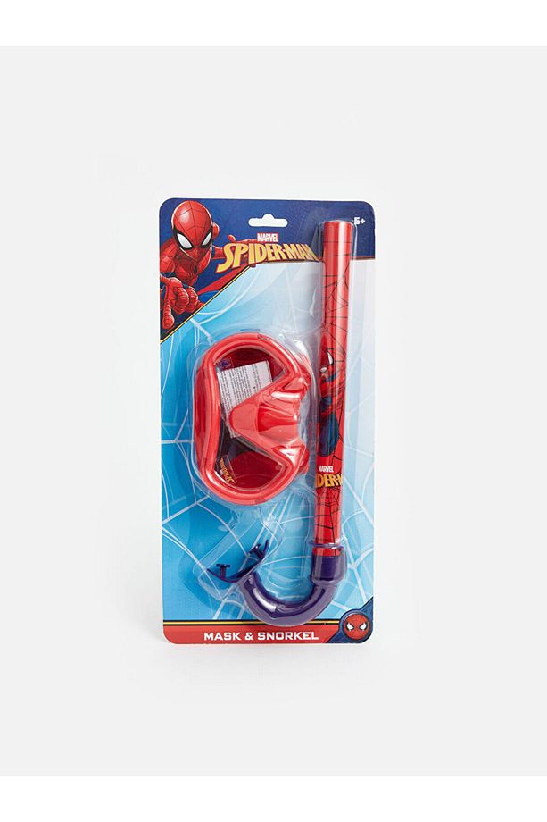 Spiderman Baskılı Çocuk Şnorkel Seti - 1