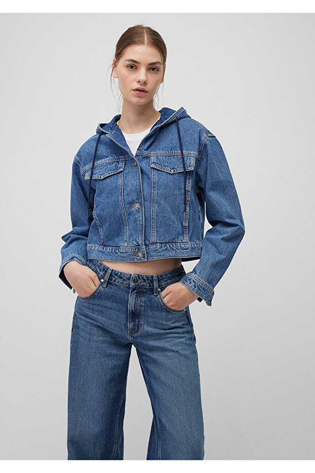 Jemma College Indigo Blue Jean Jacket 1110398-87774