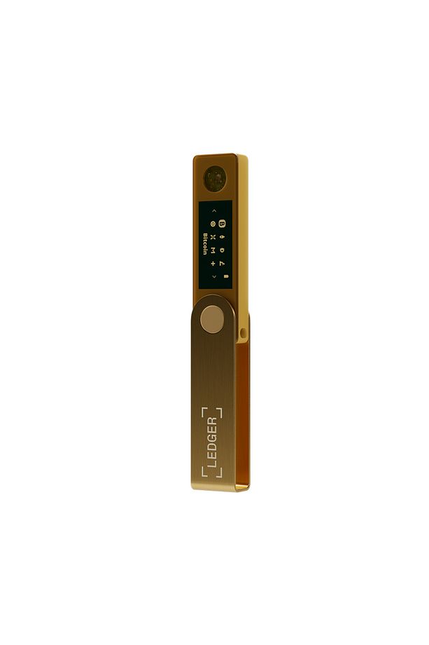 Nano X Altın Kripto Donanım Cüzdanı - 4