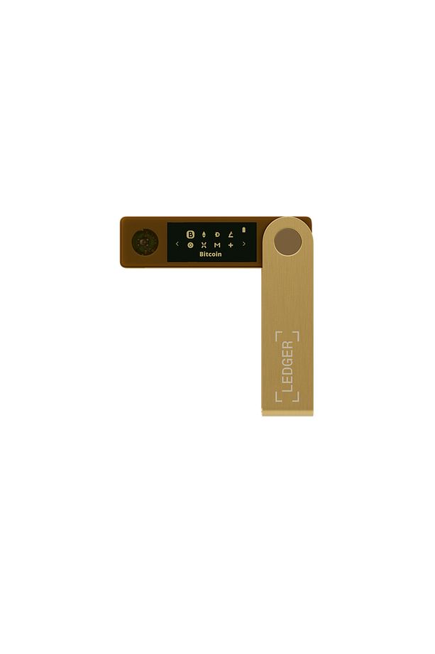 Nano X Altın Kripto Donanım Cüzdanı - 3