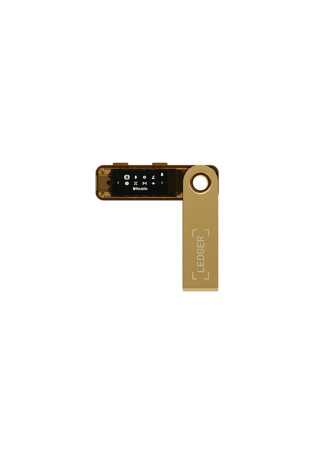 Nano S Plus Altın Kripto Donanım Cüzdanı - 2