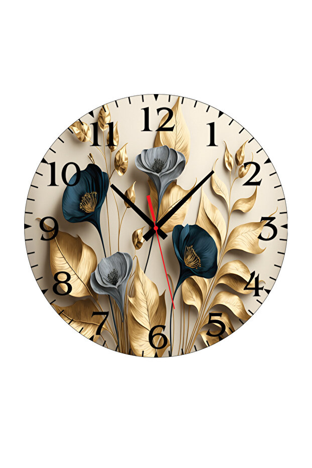 Duvar Mdf Tablo 5 Parça Set Ve saatli - 3