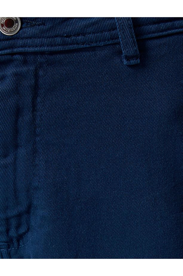 Geniş Kısa Paça Kot Pantolon Yüksek Bel - Sandra Jeans - 6