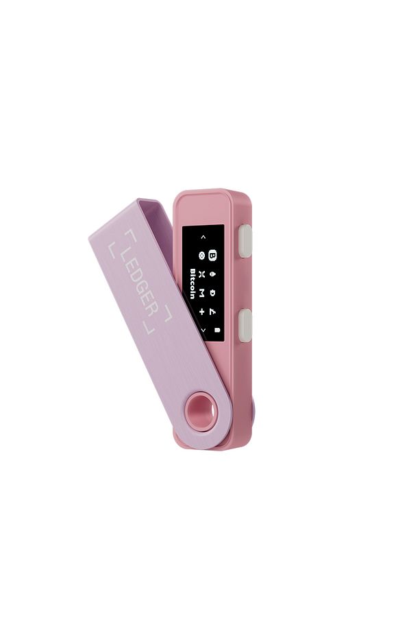 Nano S Plus Pastel Pembe Kripto Donanım Cüzdanı - 1