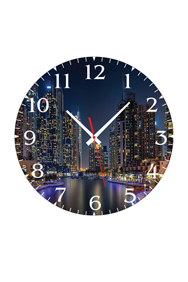 Duvar Mdf Tablo 5 Parça Set Ve saatli - 3