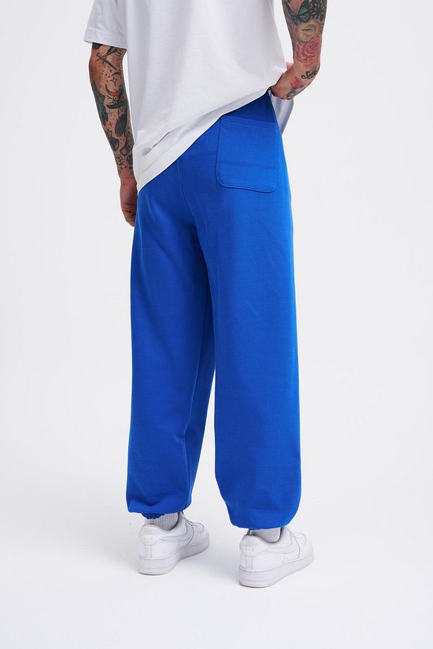 Erkek Basic Diagornel Jogger Açık Mavi Eşofman Altı - 3