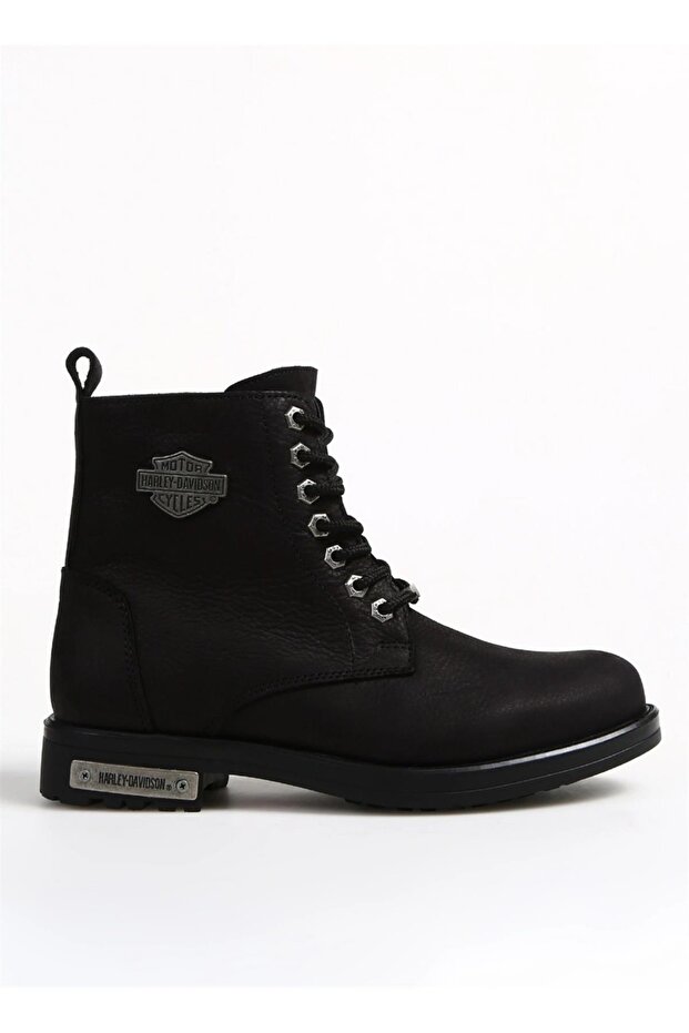 Alanza Black Nubuck Men's Genuine Leather Boots