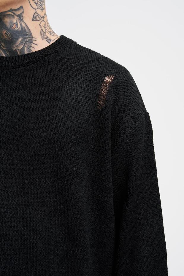 Erkek Basic Kazak Black - 3