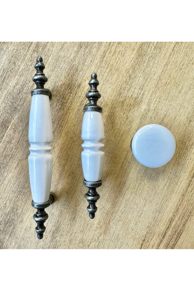 Porcelain Furniture Drawer Cloakroom Kitchen Cabinet Handle