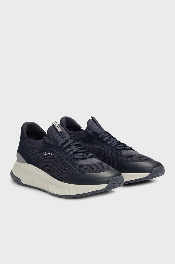 Logolu Kalın Tabanlı Sneaker Ayakkabı Erkek AYAKKABI 50523113 401 - 1